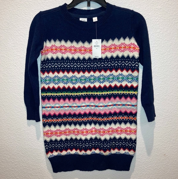 NEW! Gap girl's sweater dress - Picture 1 of 4